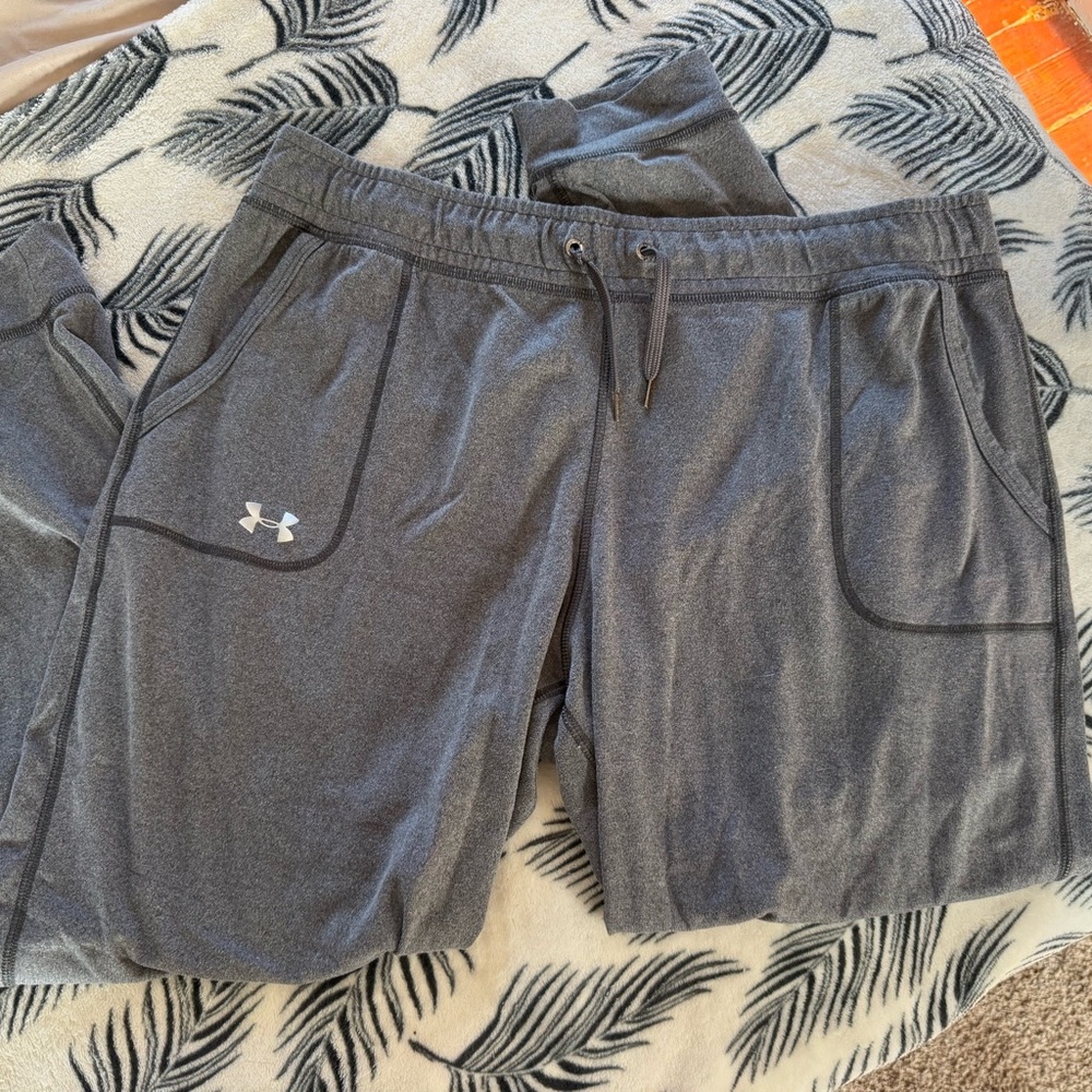Under Armour Women’s Charcoal Athletic sweat pants